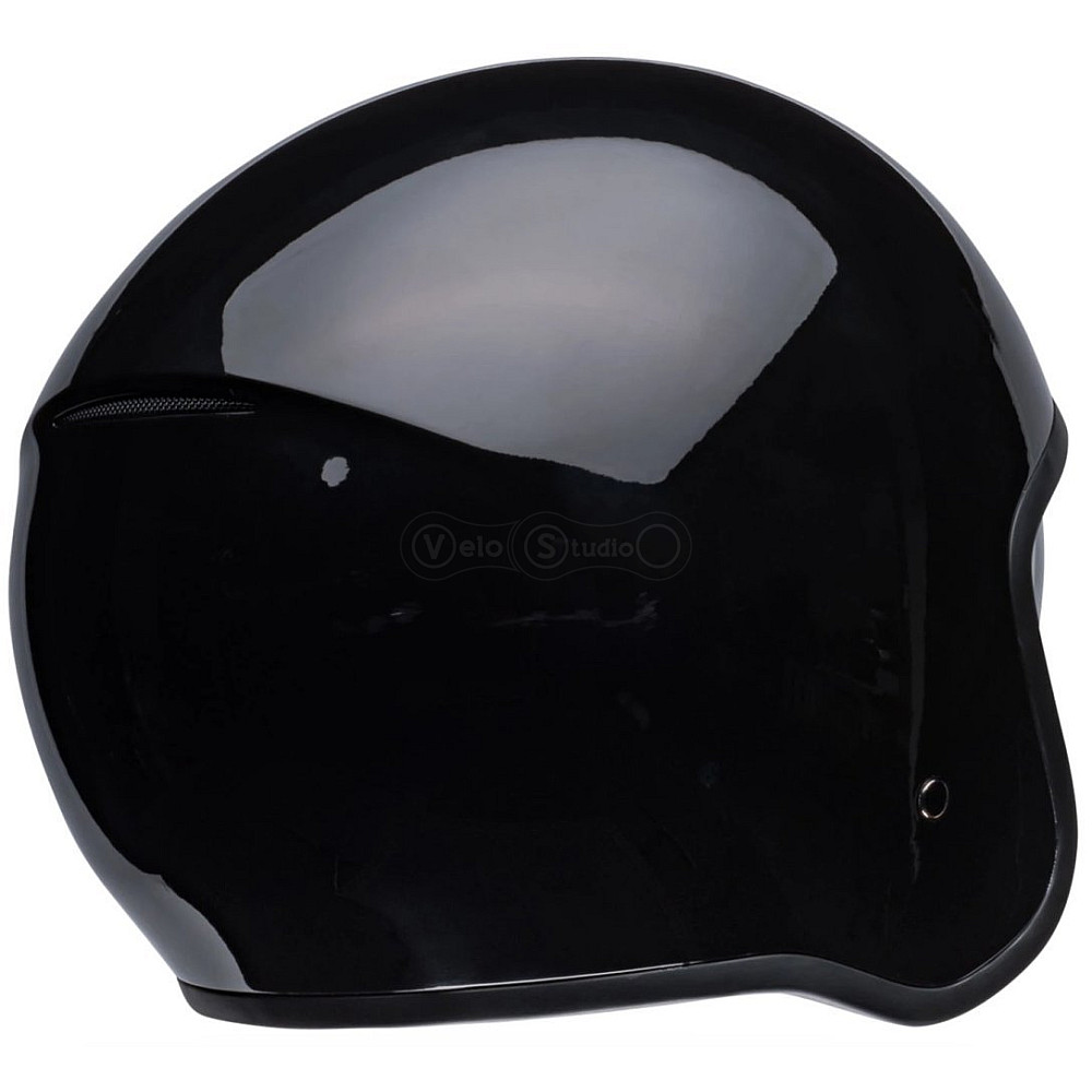 Ретро мотошлем BELL TX-501 Helmet - SOLID [Black], M