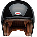 Ретро мотошлем BELL TX-501 Helmet - SOLID [Black], M