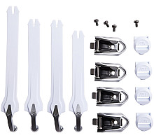 Застёжки мотобот FOX MOTION Strap Kit [White], No Size
