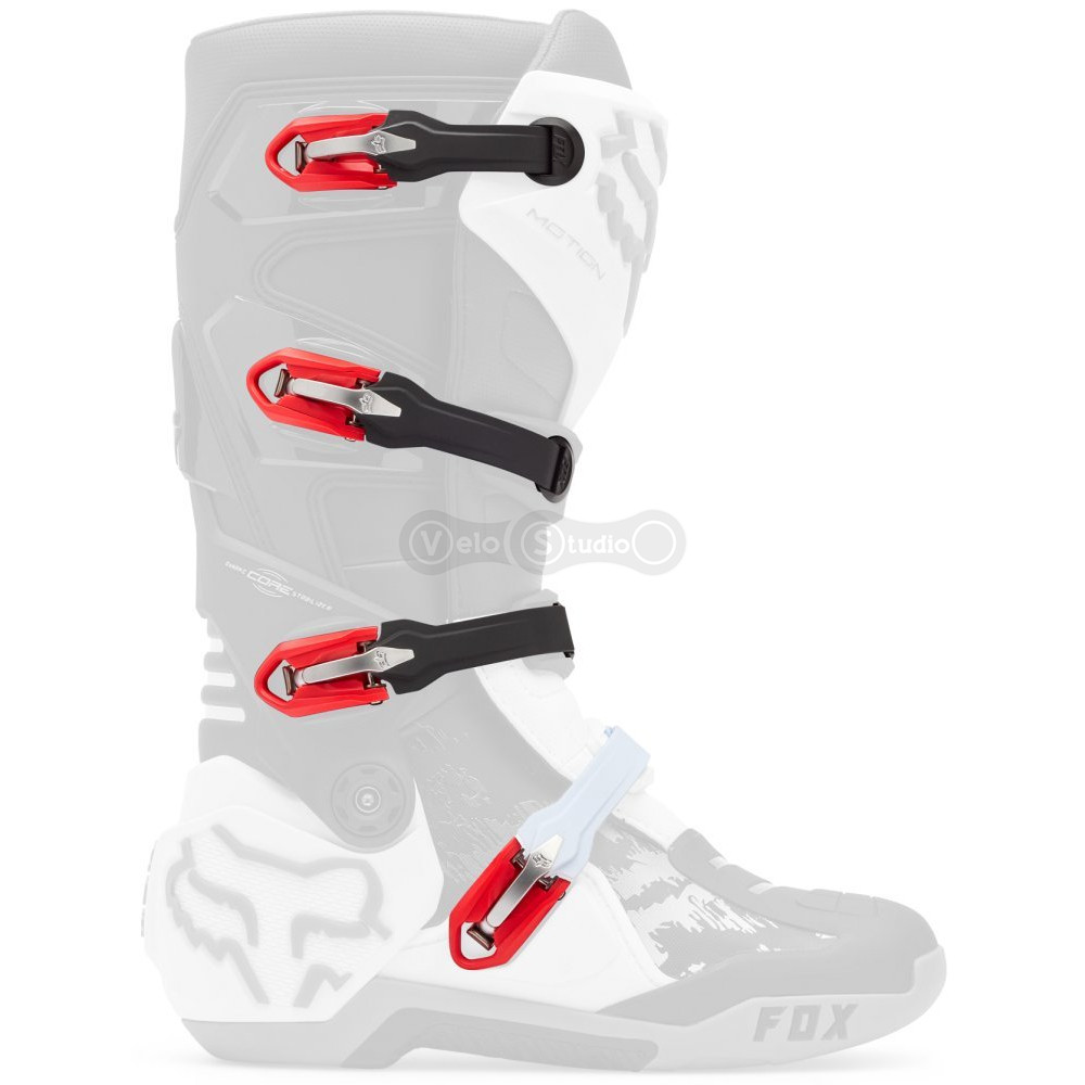 Застёжки мотобот FOX MOTION Strap Kit [Flo Red], No Size