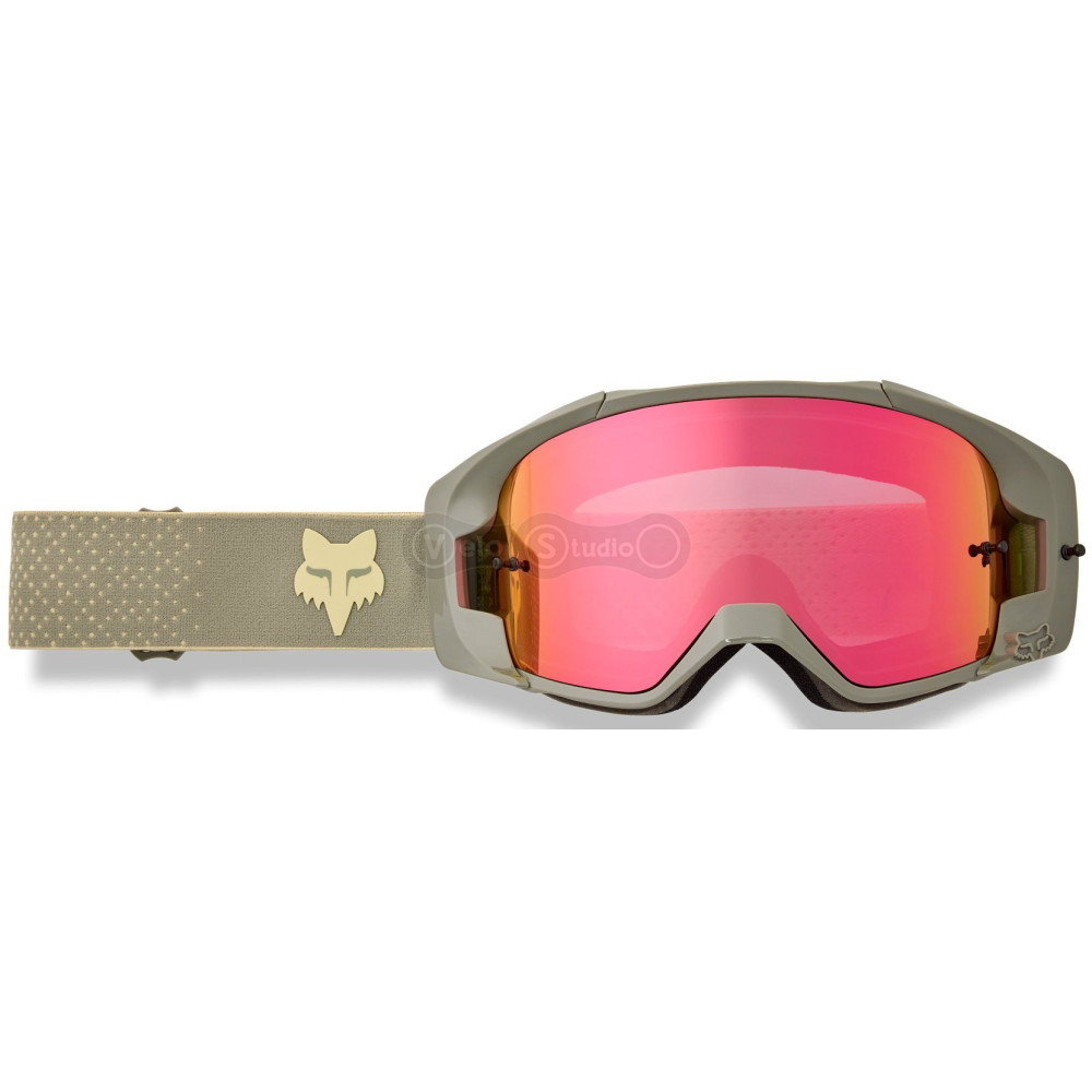 Маска FOX VUE VIVID™ Goggle [Cream], VIVID Pink Lens