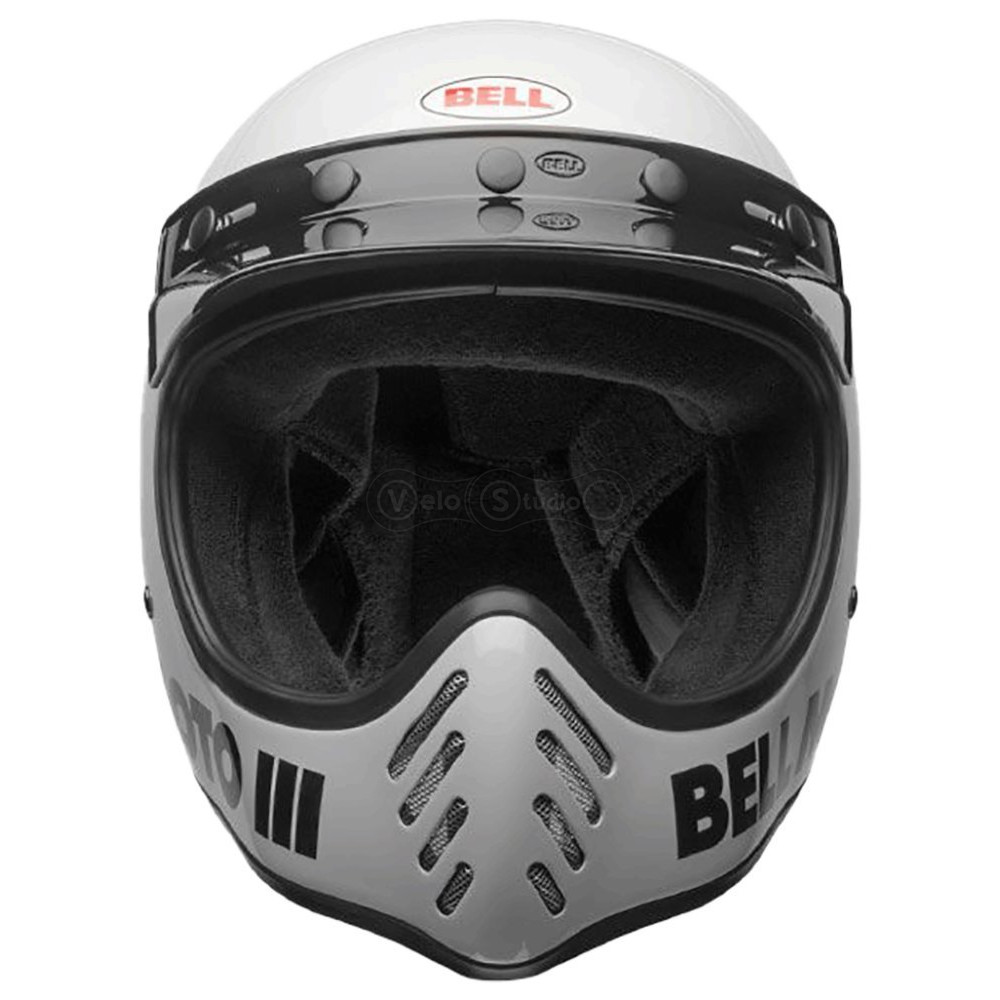 Ретро мотошлем BELL MOTO-3 Helmet [White], L