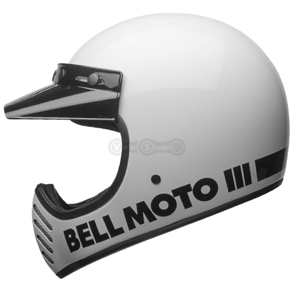 Ретро мотошлем BELL MOTO-3 Helmet [White], L