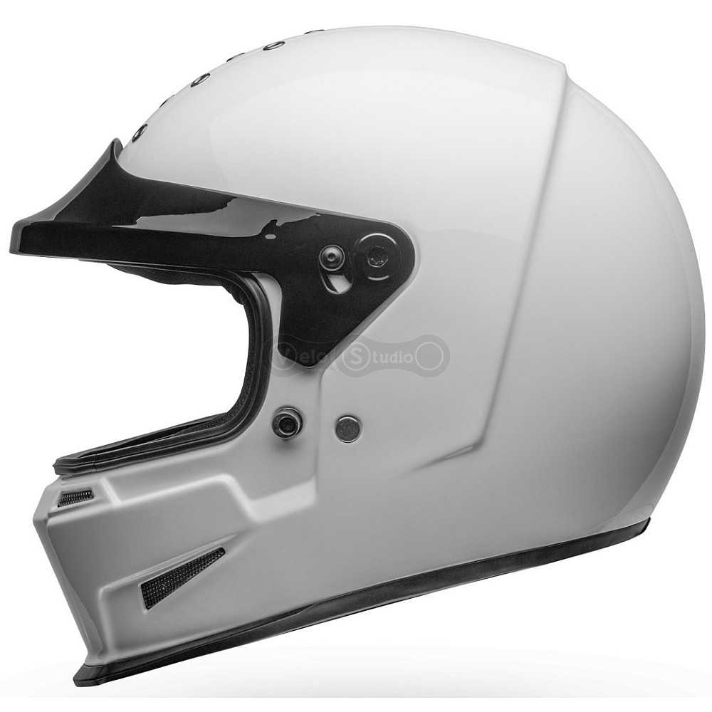 Мотошлем BELL ELIMINATOR Helmet - SOLID [White], M