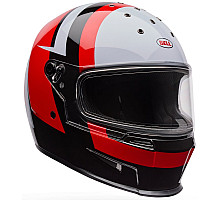 Мотошолом BELL ELIMINATOR Helmet - SIDETRACK [Red], M