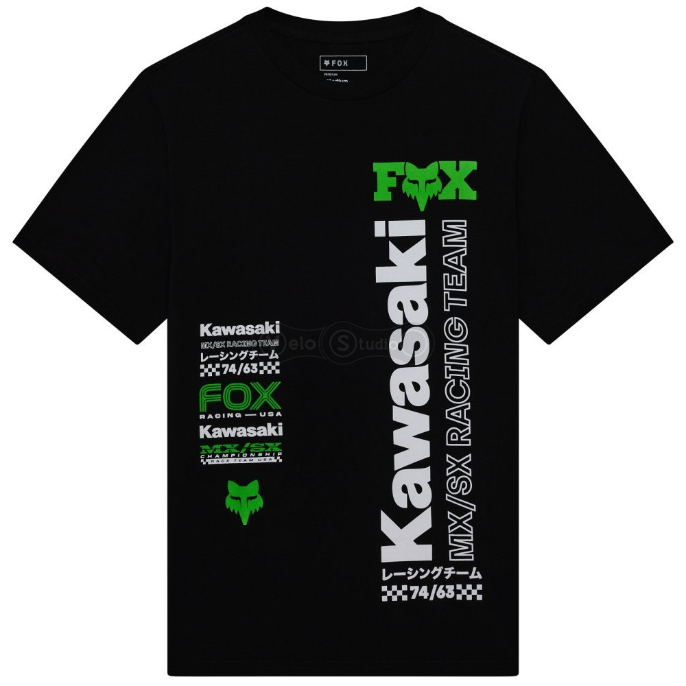 Футболка FOX Short Sleeve Tee - KAWI® [Black], M