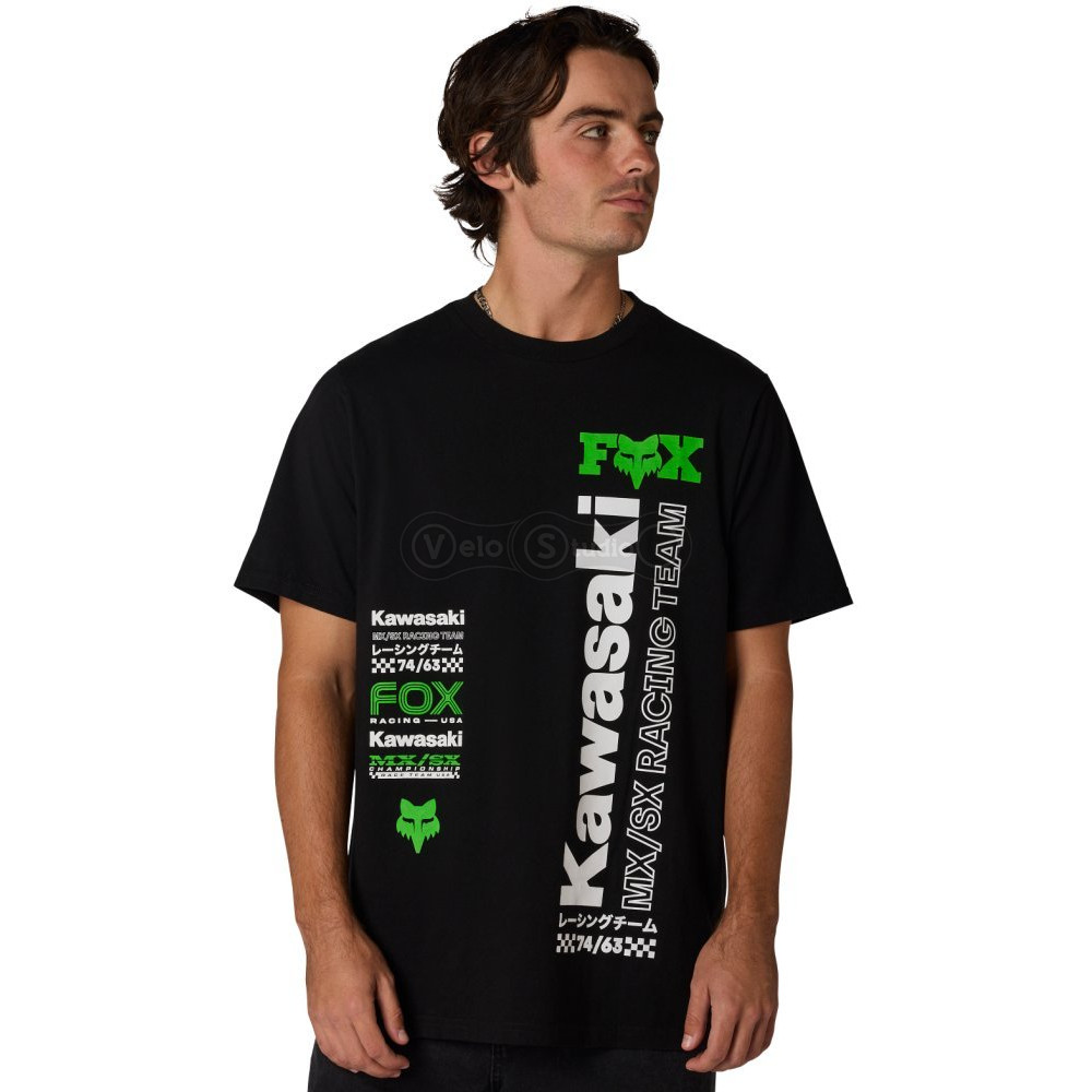 Футболка FOX Short Sleeve Tee - KAWI® [Black], M