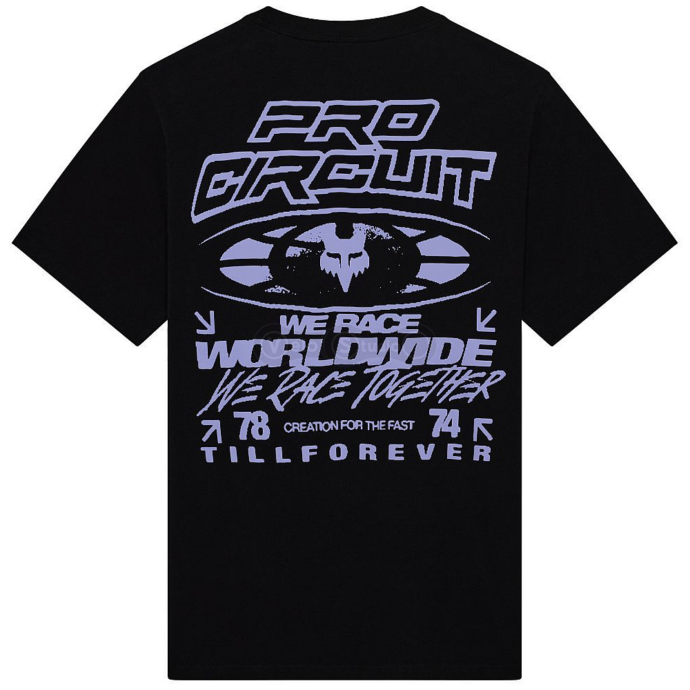 Футболка FOX Short Sleeve Tee - PRO CIRCUIT® [Black], M