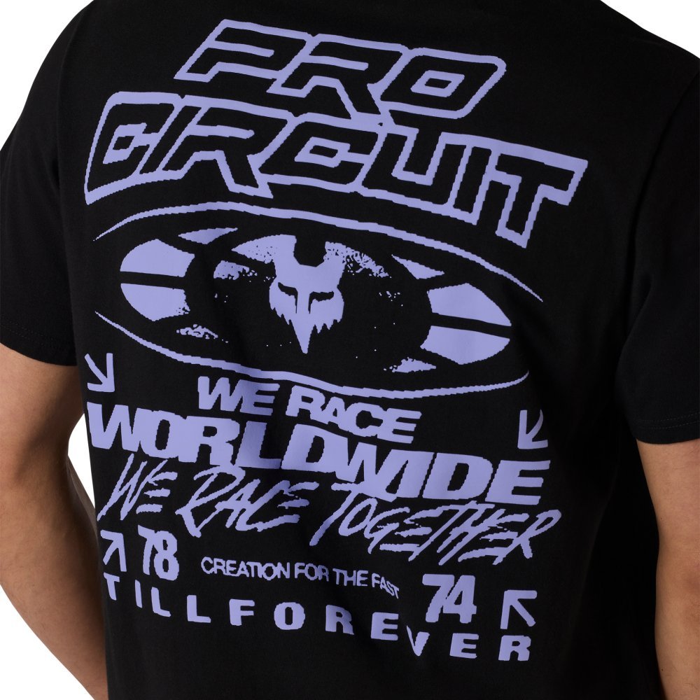 Футболка FOX Short Sleeve Tee - PRO CIRCUIT® [Black], M