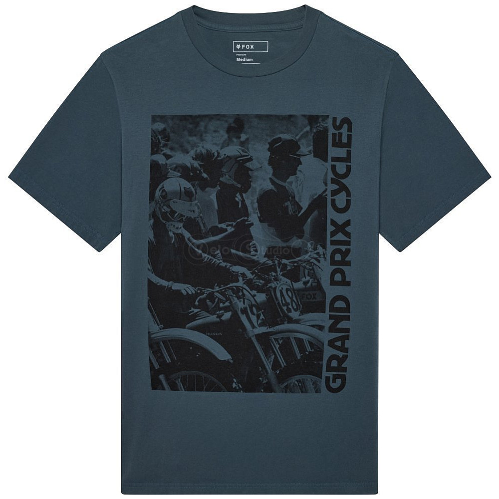 Футболка FOX Short Sleeve Tee - CIRCA 74 [Cobalt], M