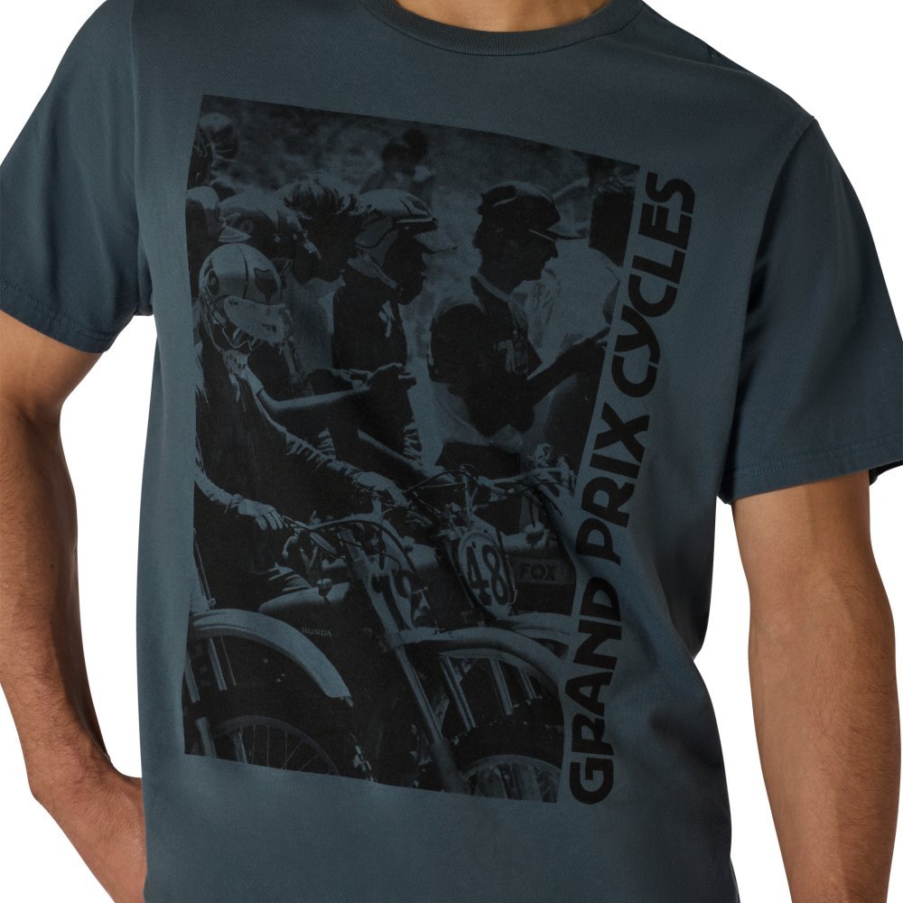Футболка FOX Short Sleeve Tee - CIRCA 74 [Cobalt], M