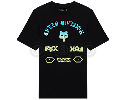 Дитяча футболка FOX Youth Short Sleeve Tee - ICON [Black], YXL