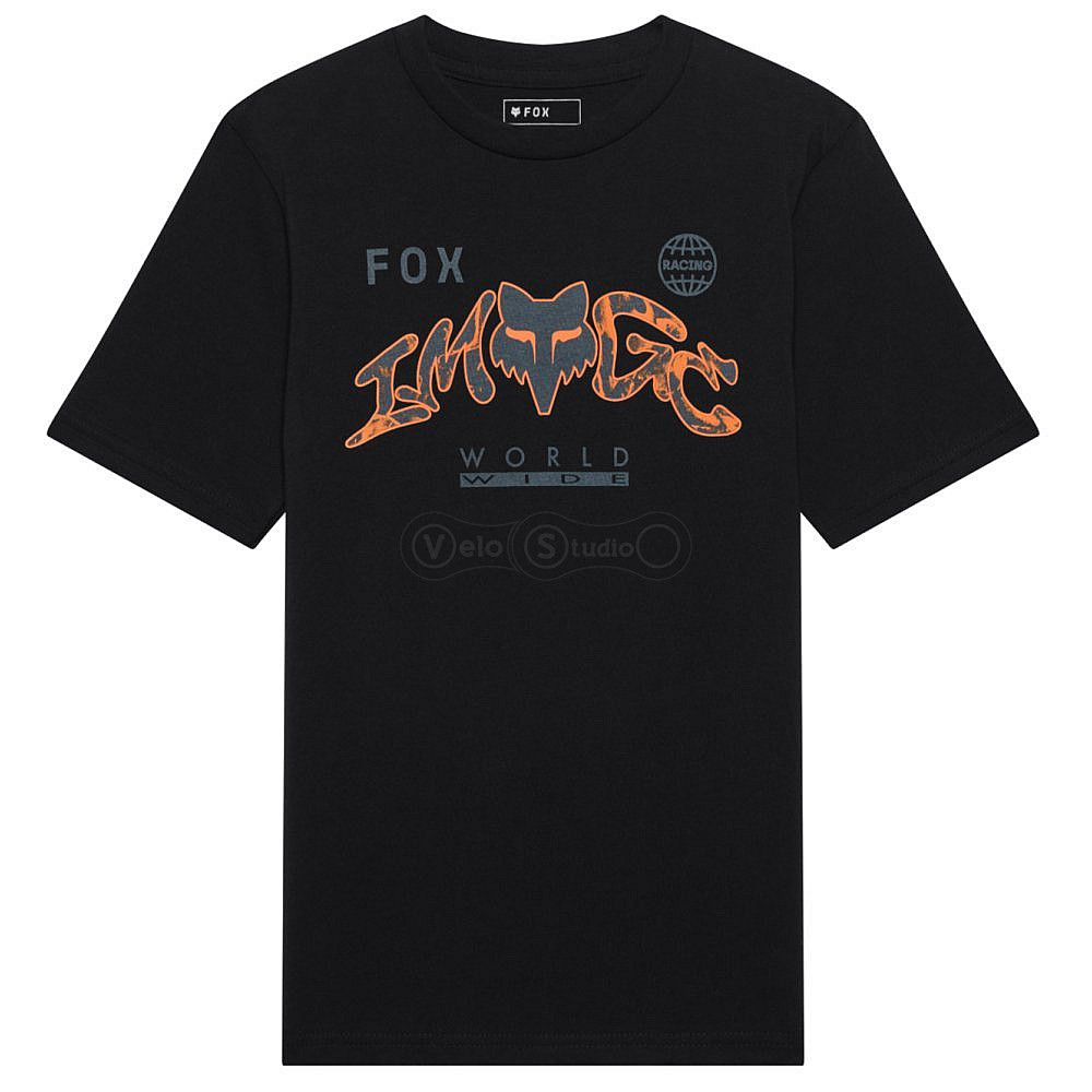 Детская футболка FOX Youth Short Sleeve Tee - IMAGE PRINT [Ultra Black], YL
