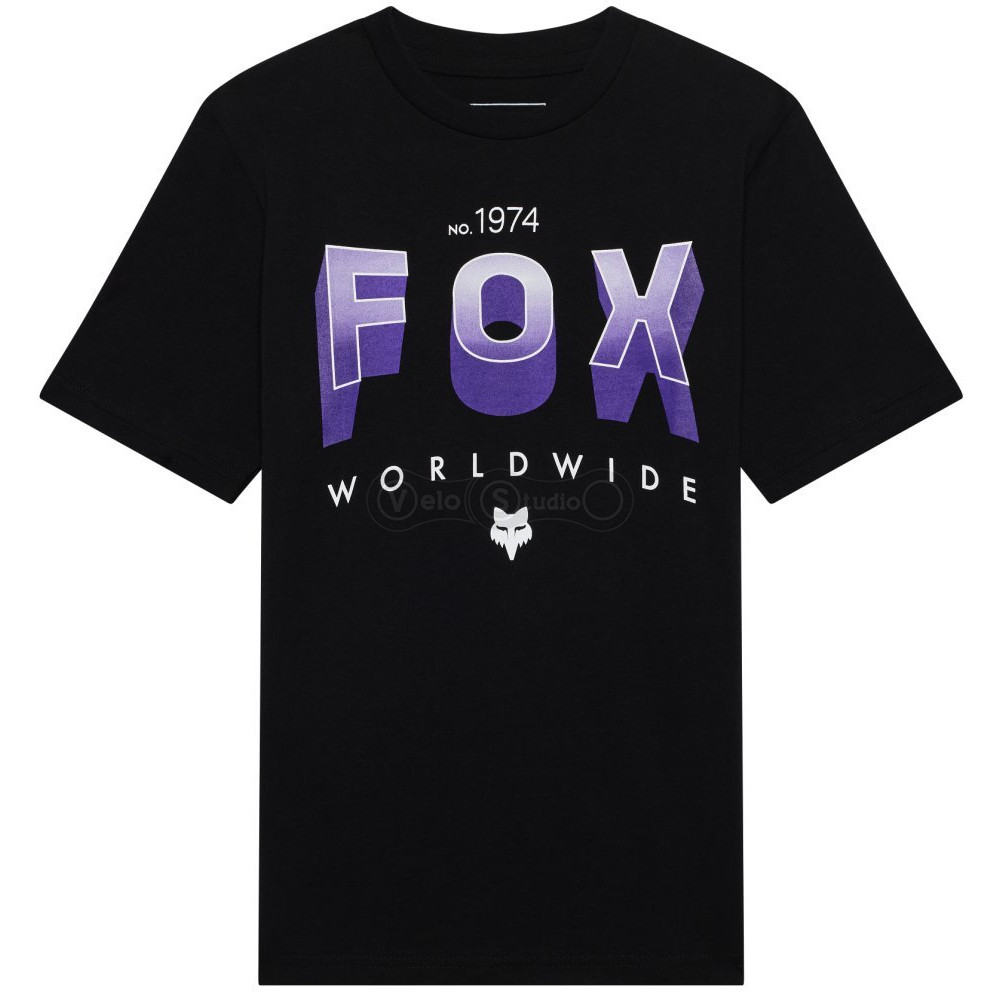 Дитяча футболка FOX Youth Short Sleeve Tee - BLOCK [Black], YL