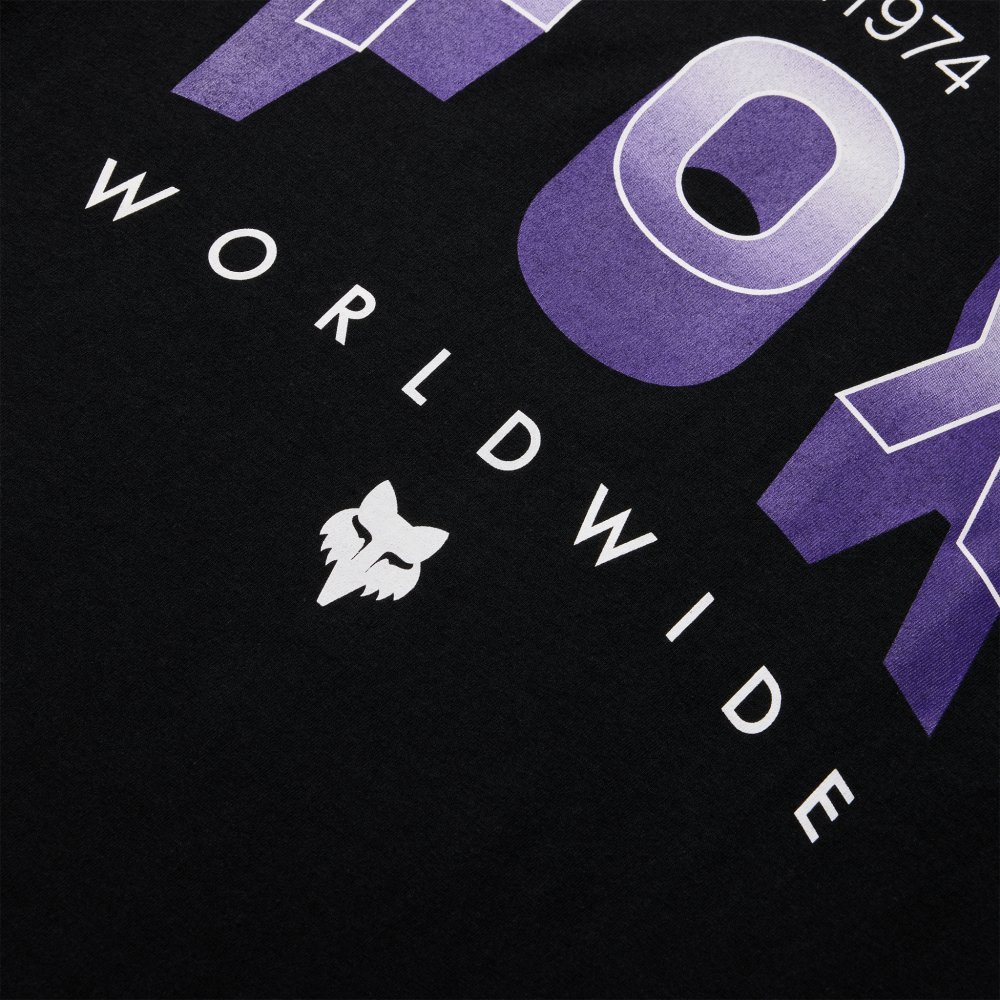 Дитяча футболка FOX Youth Short Sleeve Tee - BLOCK [Black], YL