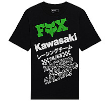 Детская футболка FOX Youth Short Sleeve Tee - KAWI® [Ultra Black], YL