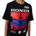 Детская футболка FOX Youth Short Sleeve Tee - HONDA® [Ultra Black], YL