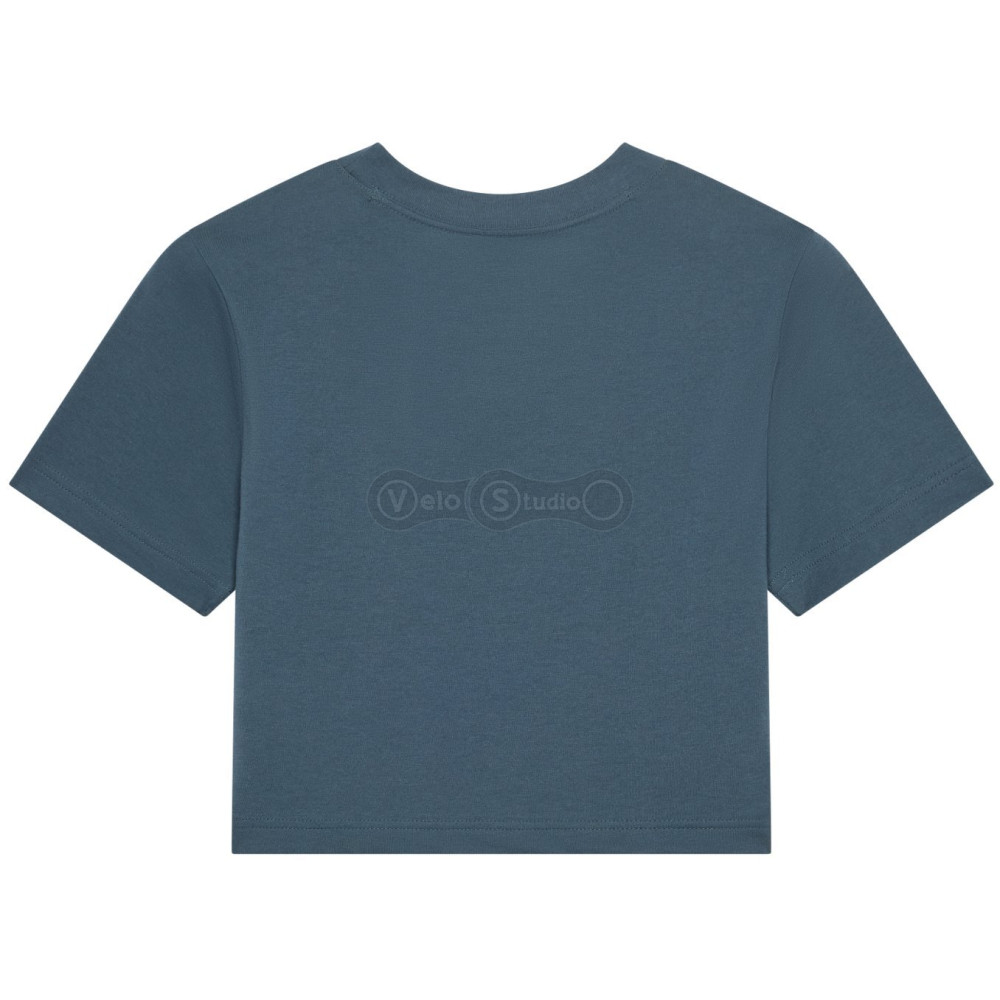 Футболка FOX Woman Short Sleeve Tee - CHECKER [Deep Cobalt], S