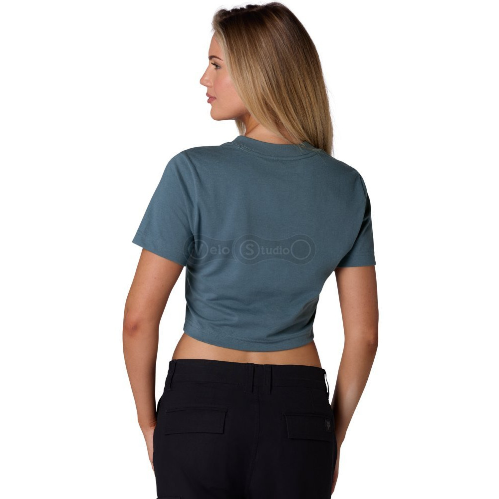 Футболка FOX Woman Short Sleeve Tee - CHECKER [Deep Cobalt], S