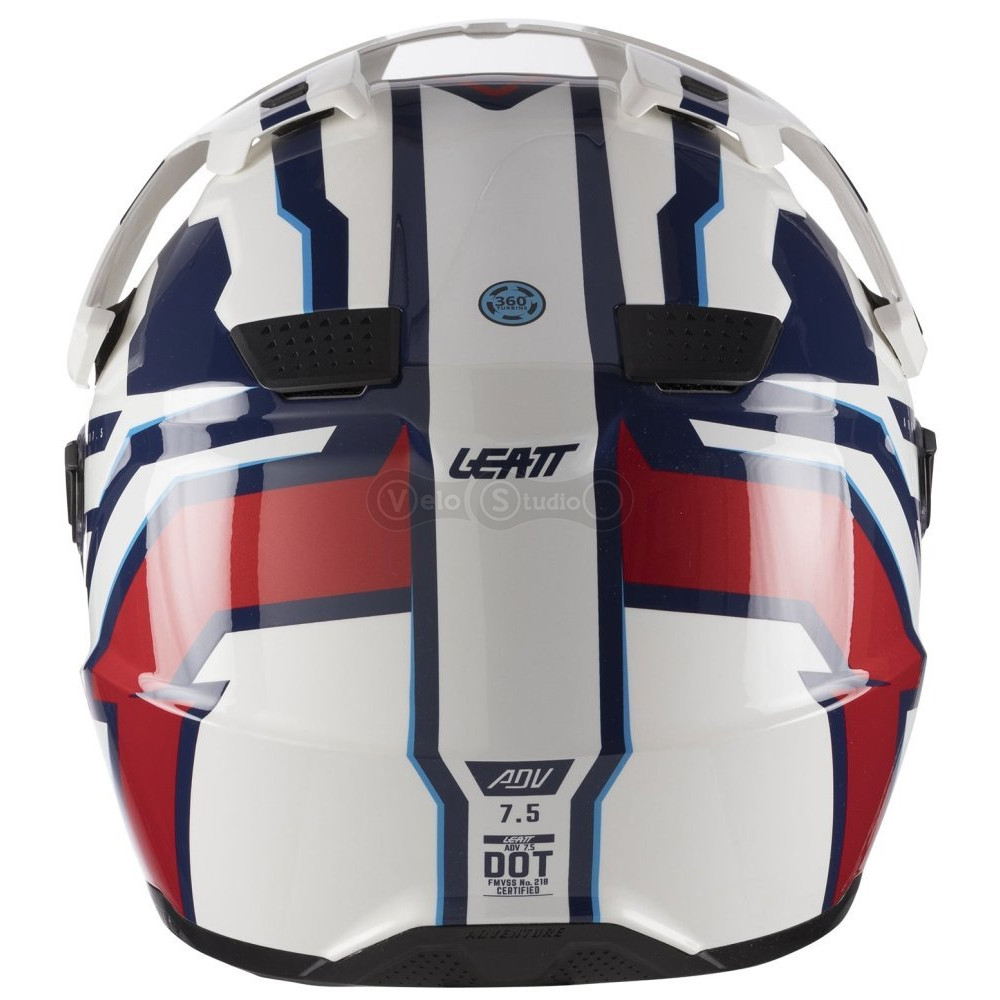 Мотошлем LEATT 7.5 Adventure Helmet + Goggle [Royal], M