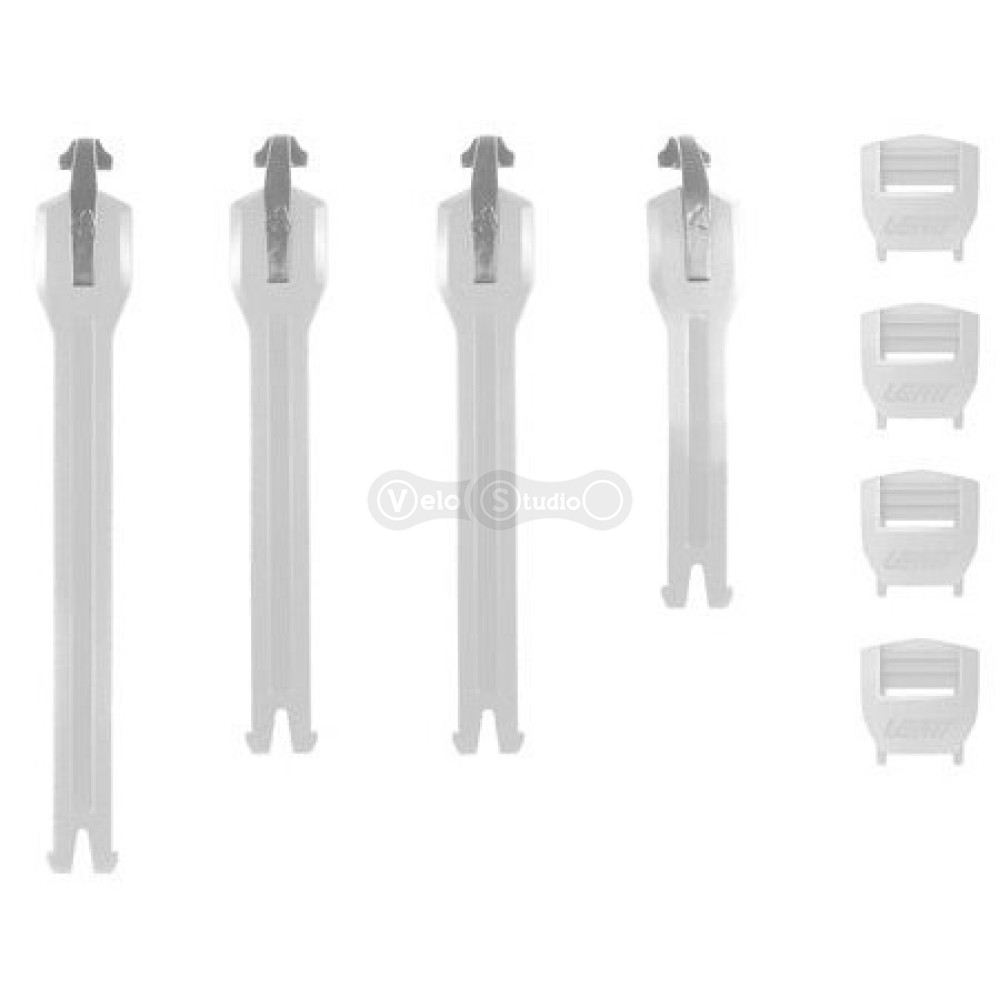 Застёжки мотобот LEATT Strap kit 6.5 Boot [White], No Size