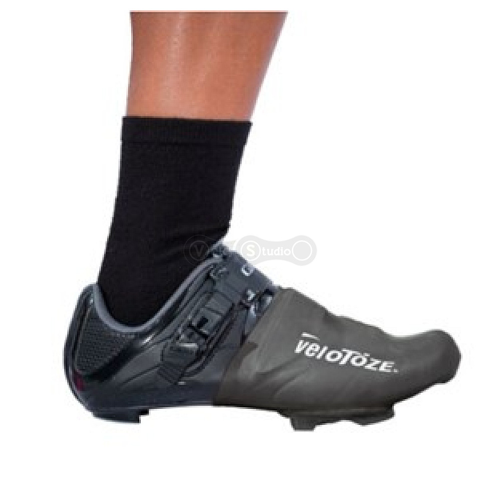 Велобахилы для пальцев VELOTOZE, One Size, черные