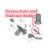 Діафрагма гальмівної ручки Shimano BL-M820