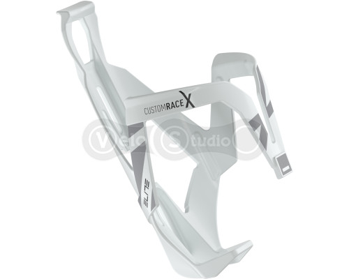 Флягодержатель Elite CUSTOM RACE X белый глянцевый