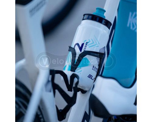 Флягодержатель Elite CUSTOM RACE X черный с красным, глянцевый