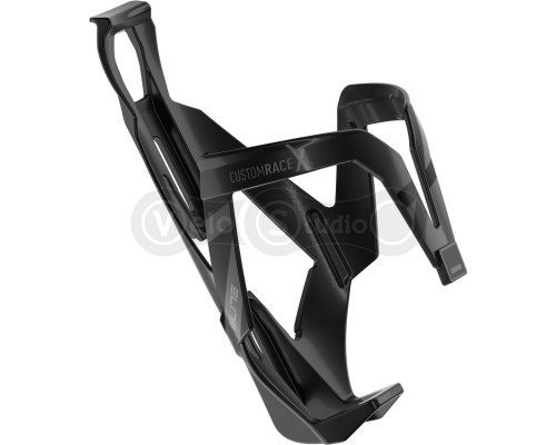 Флягодержатель Elite CUSTOM RACE X черный с черным, глянцевый