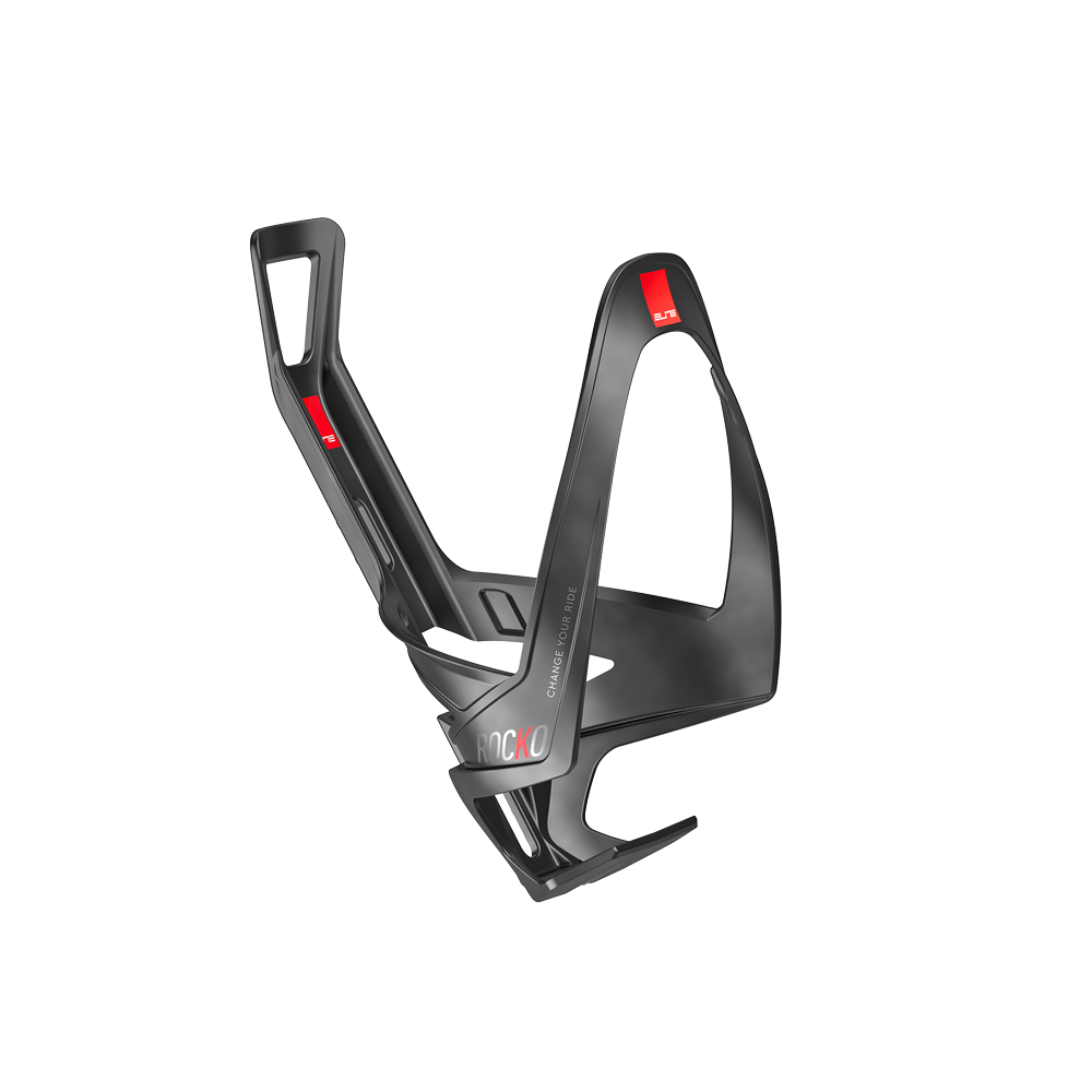 Флягодержатель Elite Rocko Carbon черный
