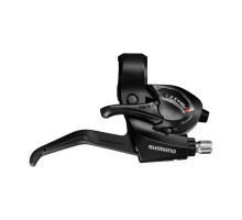 Гальмо ручка/шифтер Shimano ST-EF41 праве 7 швидкостей, трос 2400мм, чорний OEM