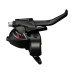 Тормоз ручка/шифтер Shimano ST-EF41 правый 7 скоростей, трос 2400мм, черный OEM