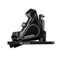 Калипер тормоза Shimano BR-RS405-F, FLAT MOUNT передний адаптер 140/160мм