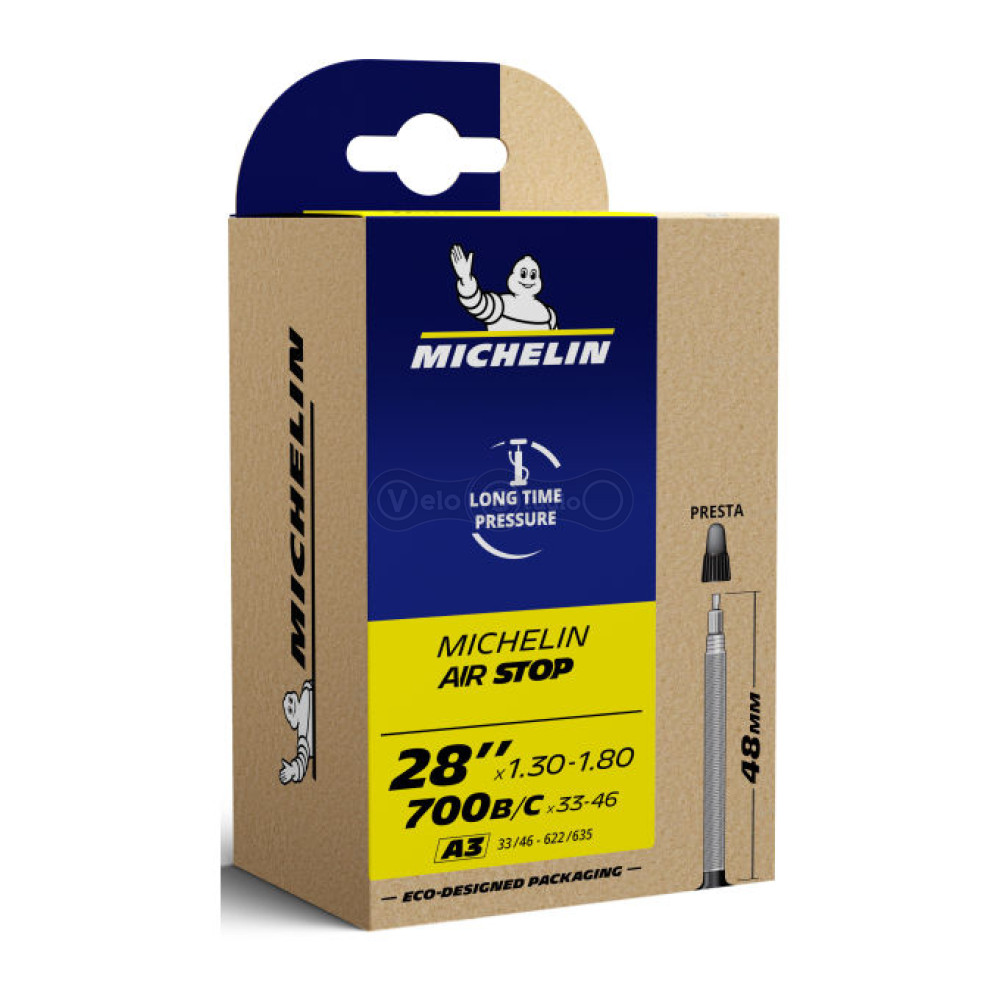 Камера Michelin A3 700x35/47C (47/61-622), FV 48мм