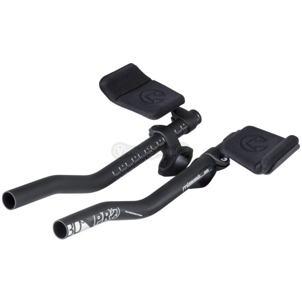 Руль аэробар PRO Missile S-Bend Clip-on, Al