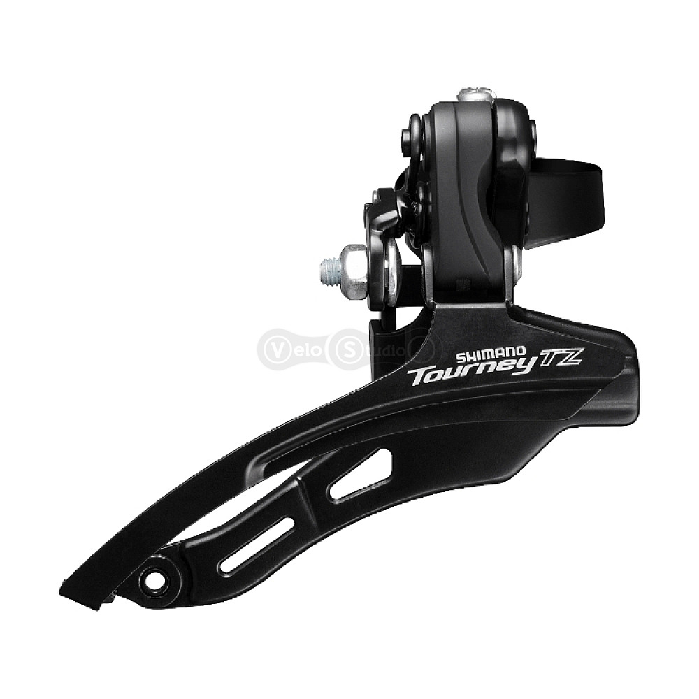 Переключатель передний Shimano TZ, FD-TZ500, 3X7/6, хомут 31,8мм, OEM