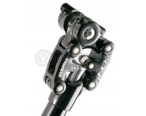 Підсідельний штир SUNTOUR NCX 400мм, 27,2мм з амортизатором