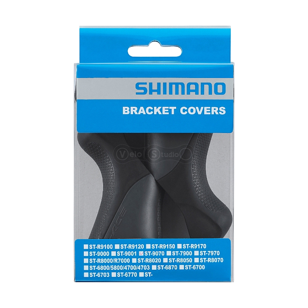 Гумові накладки на ручки Dual Control Shimano ST-9070, пара