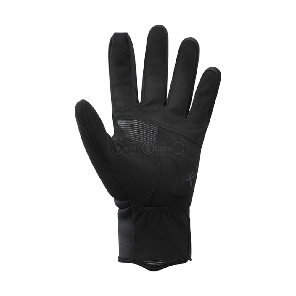 Перчатки Shimano WINDBREAK THERMAL, черно/серые, разм. M