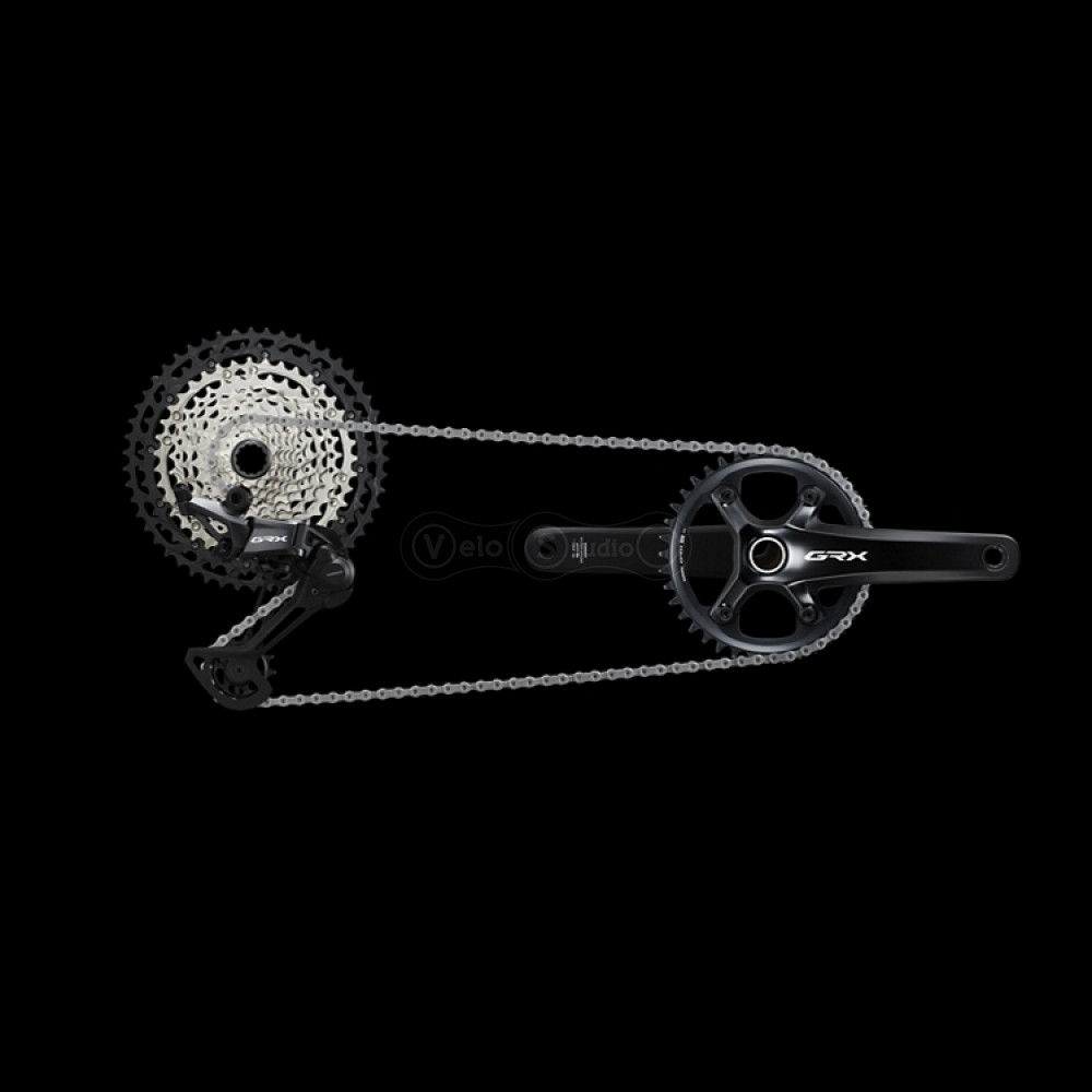 Шатуни Shimano FC-RX820-1 GRX (12Х1) Hollowtech II, 175мм 42Т, без каретки
