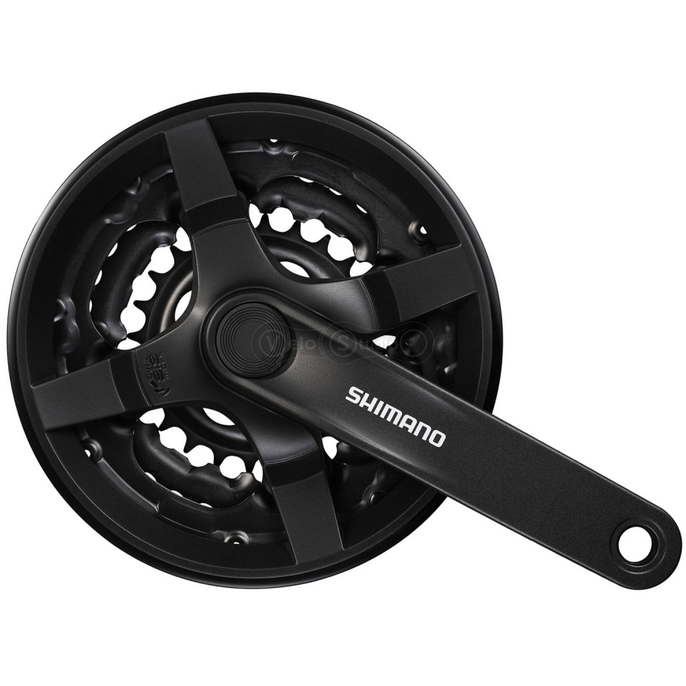 Шатуны Shimano FC-TY301, 150мм, 42X34X24, защита звезд