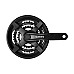 Шатуни Shimano FC-TY301, 170мм, 42x34x24, захист, чорні, OEM