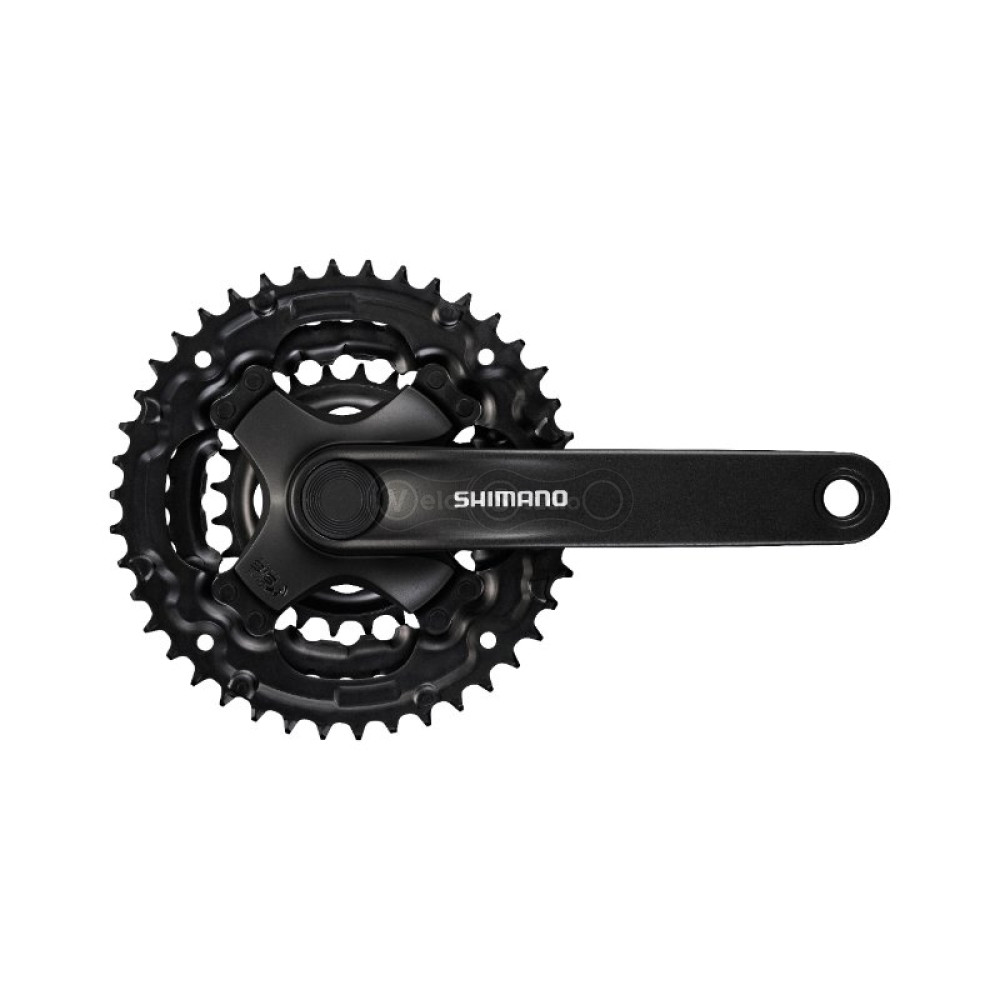 Шатуни Shimano FC-TY301, 175мм, 42x34x24, 6/7/8 швидкостей, OEM
