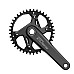 Шатуны Shimano FC-U6030-1, CUES, интегрированная ось, 170мм, 40T, 9-11 скоростей