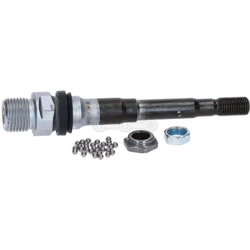 Ось с конусами/гайками педалей Shimano PD-EF202 (B.C. 9/16"X20T.P.I) левая