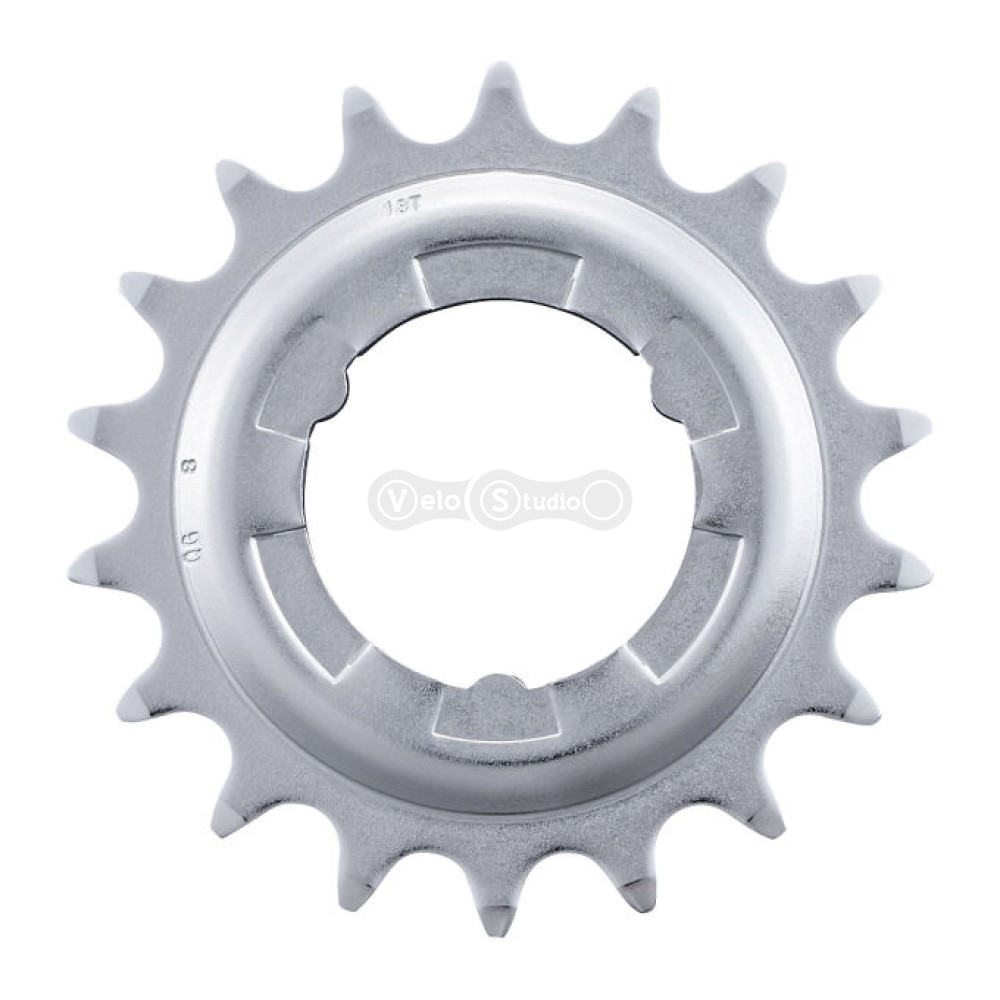 Звезда для втулки Shimano Nexus 18 зубьев серебристая