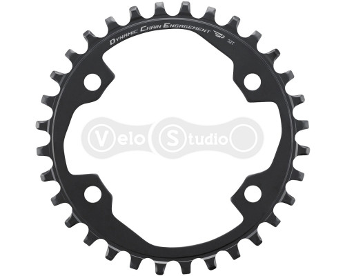 Звезда шатунов Shimano CUES FC-U6000, 32 зуба 9/11 скоростей BCD 96 мм