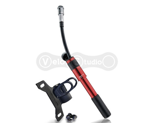 Ручной мининасос Birzman Velosity / 160psi / красный