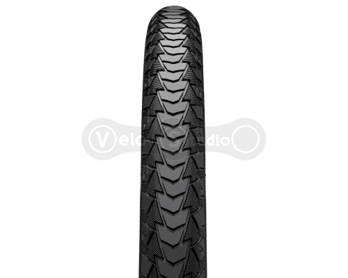 Вело покришка Continental Contact Plus, 28", 700 x 35C, чорна, не складана, світловідбивна